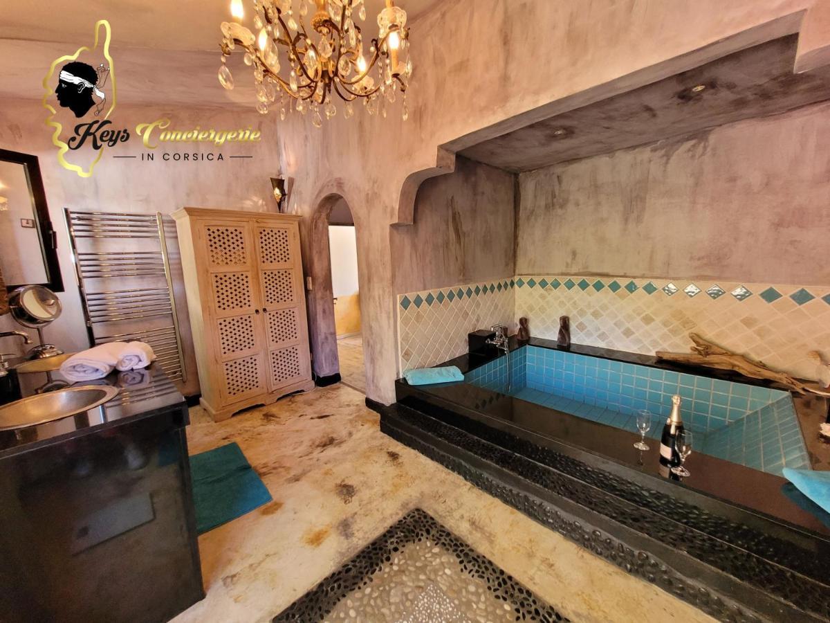 Casa Salya 8 Pers Piscine Privee Chauffee San Cipriano Villa Lecci Ngoại thất bức ảnh