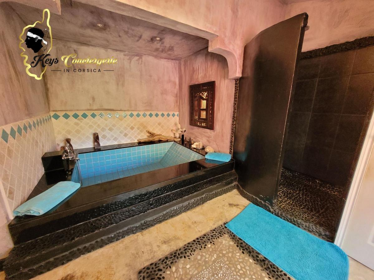 Casa Salya 8 Pers Piscine Privee Chauffee San Cipriano Villa Lecci Ngoại thất bức ảnh