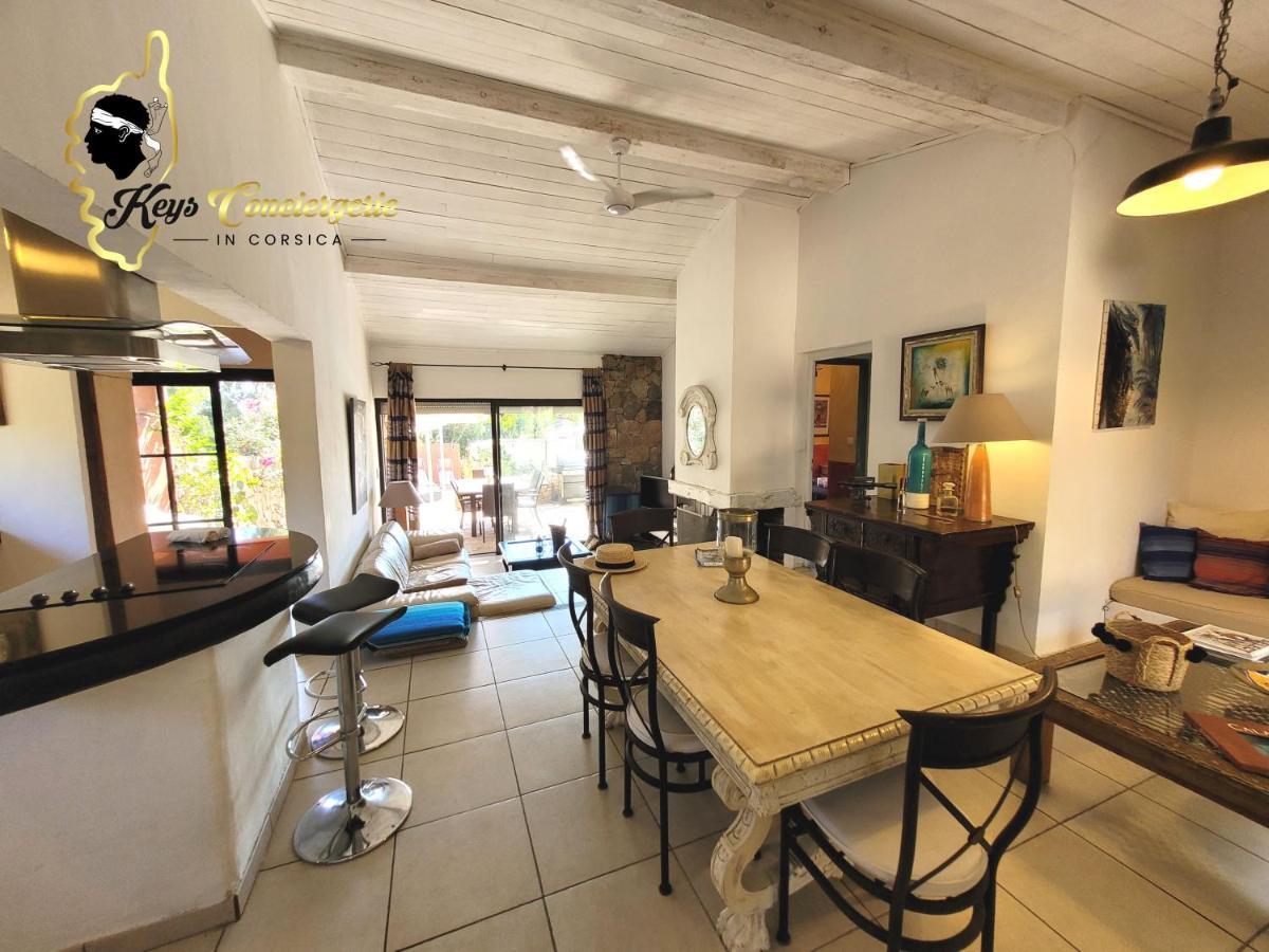 Casa Salya 8 Pers Piscine Privee Chauffee San Cipriano Villa Lecci Ngoại thất bức ảnh