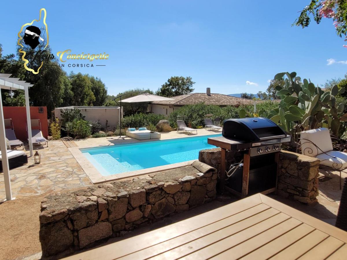 Casa Salya 8 Pers Piscine Privee Chauffee San Cipriano Villa Lecci Ngoại thất bức ảnh