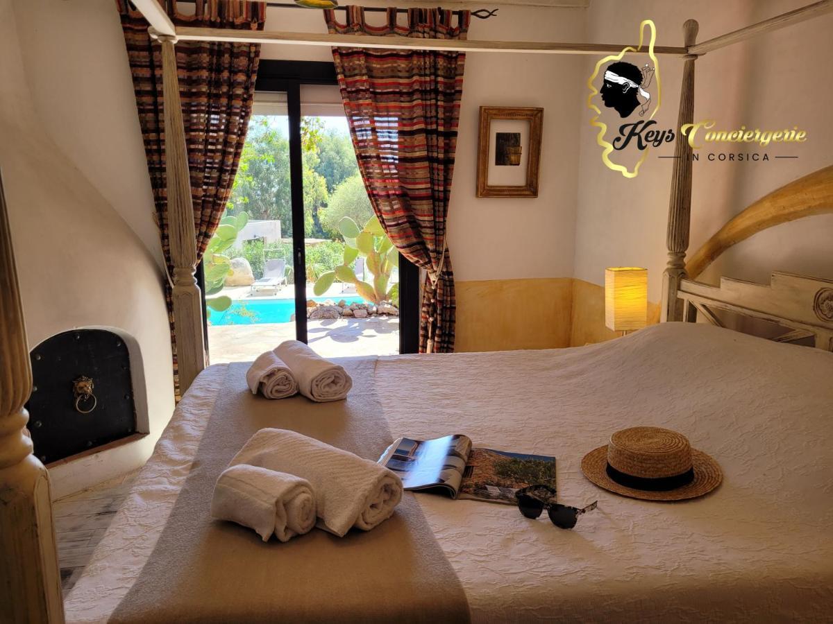 Casa Salya 8 Pers Piscine Privee Chauffee San Cipriano Villa Lecci Ngoại thất bức ảnh