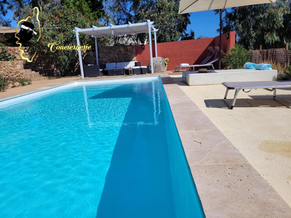 Casa Salya 8 Pers Piscine Privee Chauffee San Cipriano Villa Lecci Ngoại thất bức ảnh