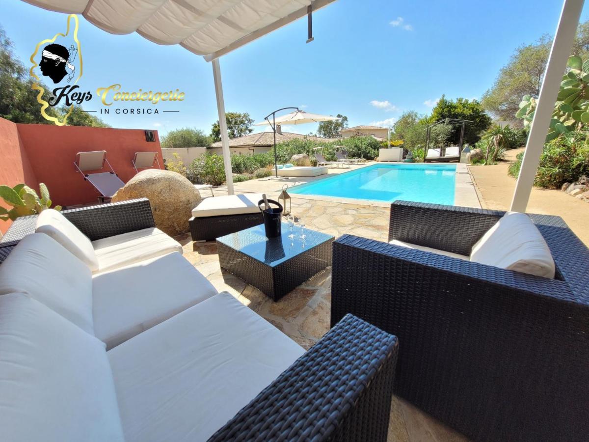 Casa Salya 8 Pers Piscine Privee Chauffee San Cipriano Villa Lecci Ngoại thất bức ảnh
