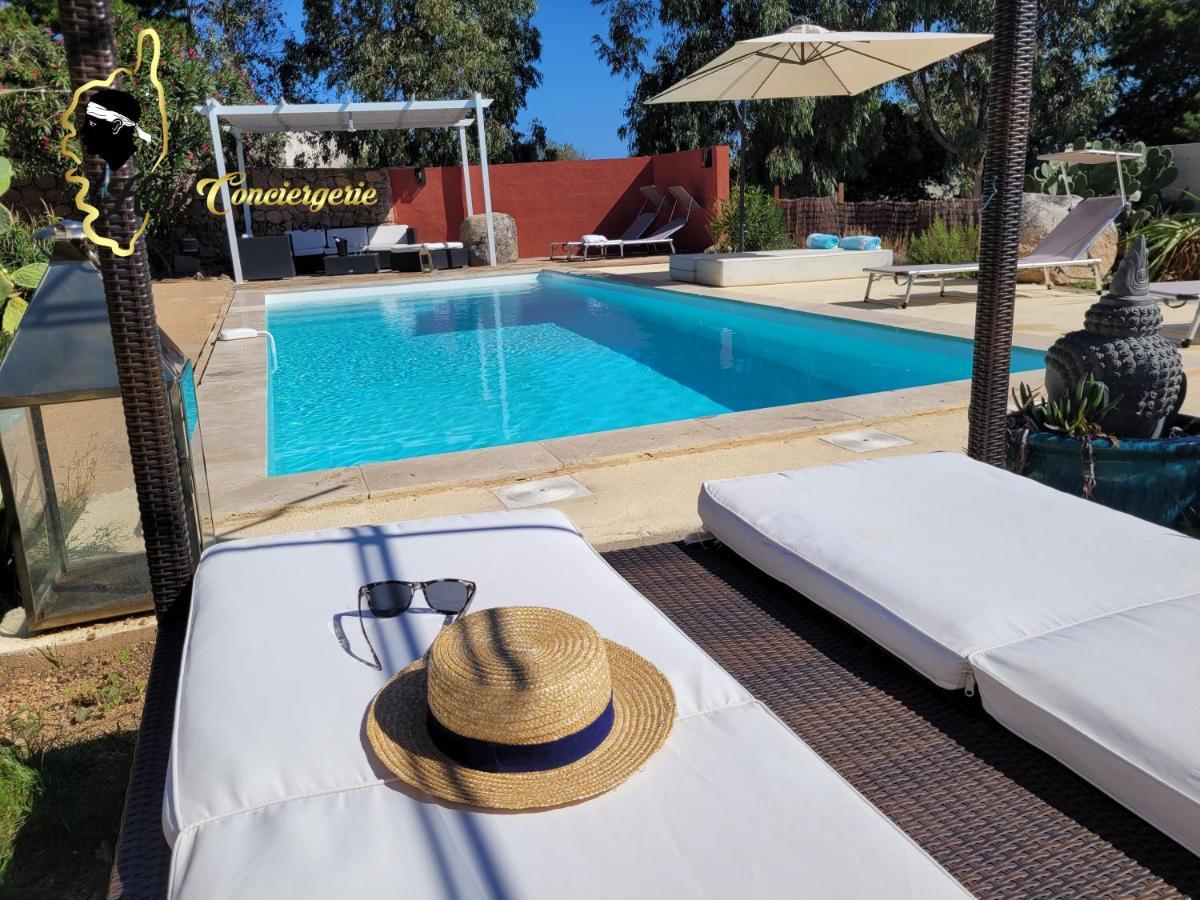 Casa Salya 8 Pers Piscine Privee Chauffee San Cipriano Villa Lecci Ngoại thất bức ảnh