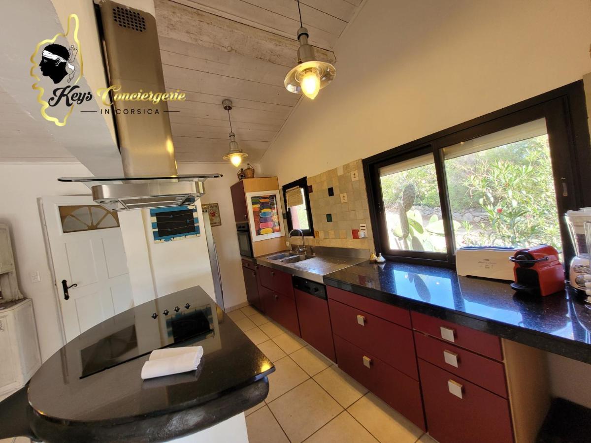 Casa Salya 8 Pers Piscine Privee Chauffee San Cipriano Villa Lecci Ngoại thất bức ảnh