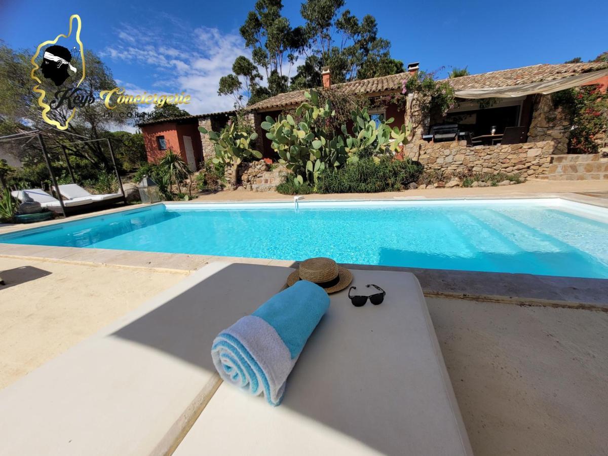 Casa Salya 8 Pers Piscine Privee Chauffee San Cipriano Villa Lecci Ngoại thất bức ảnh